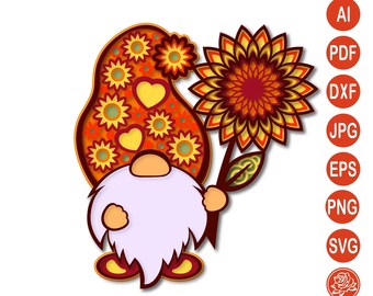 Download Mandala Gnome Etsy