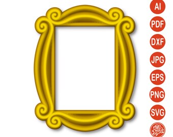 Free Free 146 Friends Peephole Frame Svg SVG PNG EPS DXF File