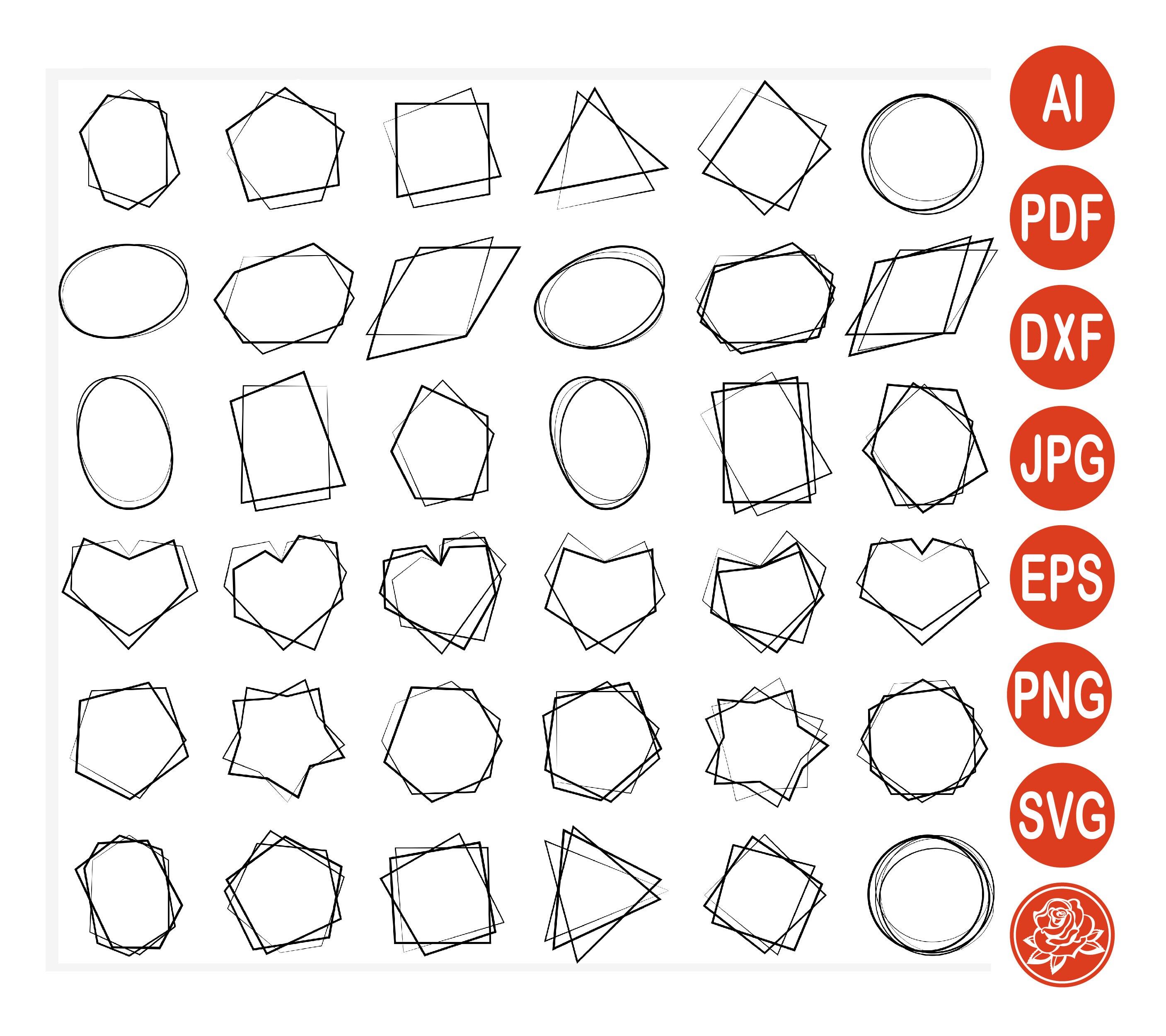 Free Free 251 Square Flower Frame Svg SVG PNG EPS DXF File