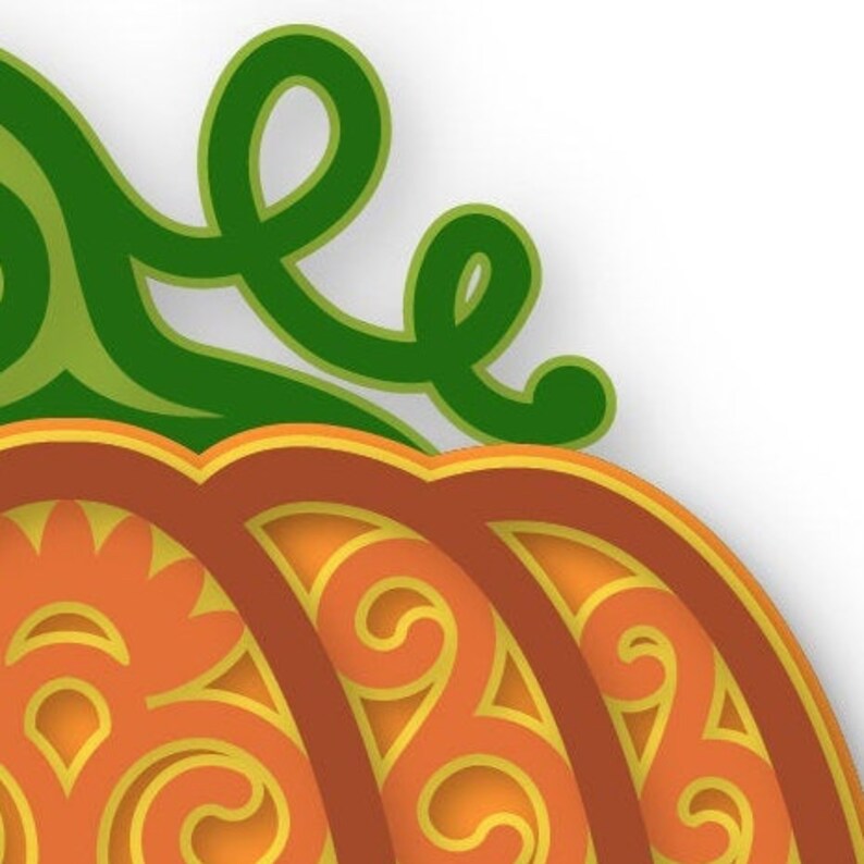 Download 3d Layered Pumpkin SVG Multi Layer Halloween Pumpkin DFX ...