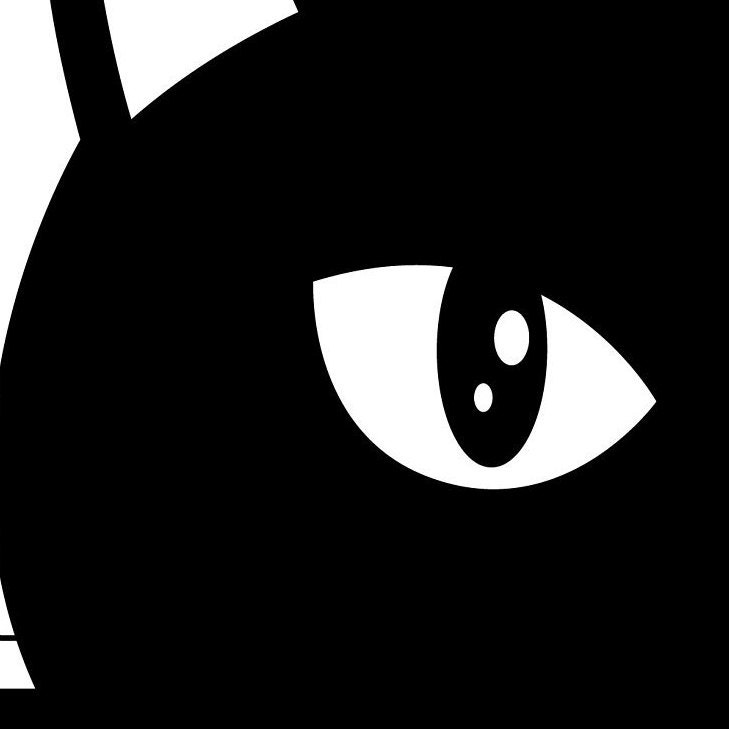 Cats SVG Peeping Black Cat Cut File for Cricut Silhouette | Etsy UK