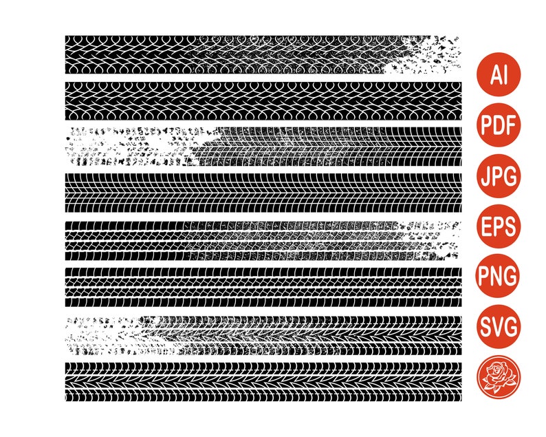 Free Free 127 Truck Tire Tracks Svg SVG PNG EPS DXF File