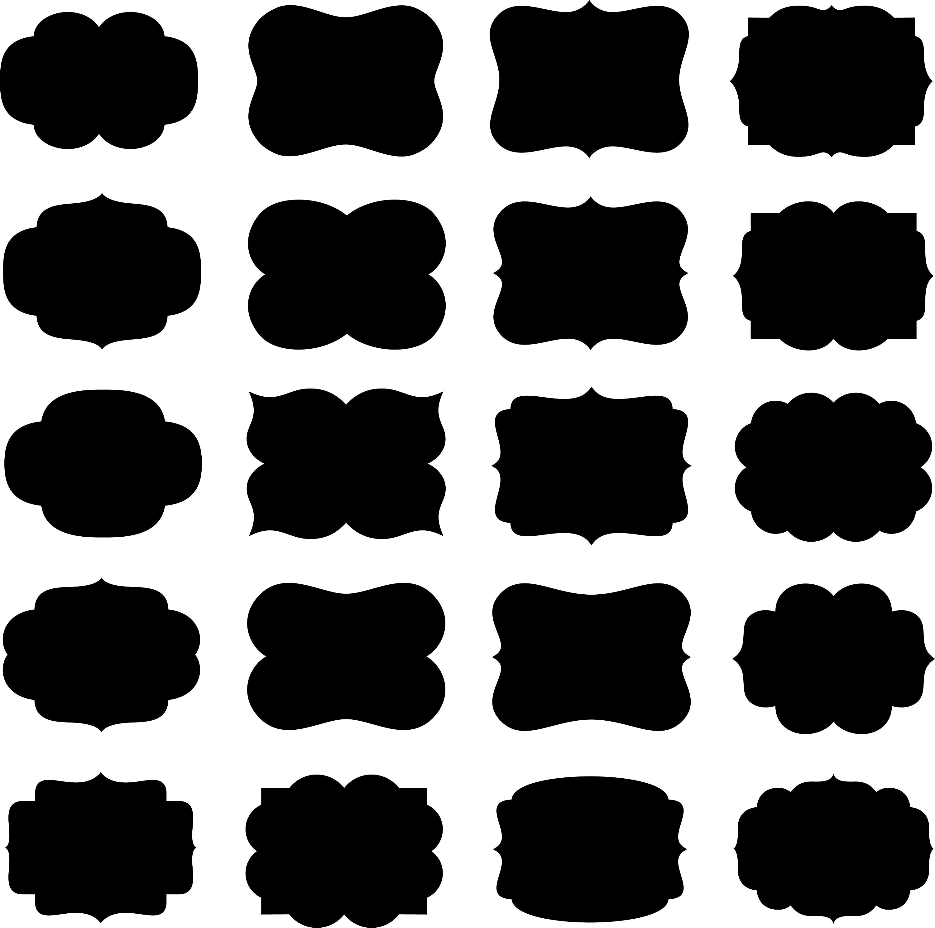 80 Classic Frames Frame SVG Frame DXF Frames PNG Files for Etsy UK