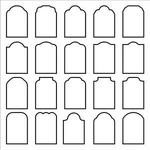 80 Classic Frames, Frame SVG, Frame DXF, Frames PNG, Files for Cricut ...