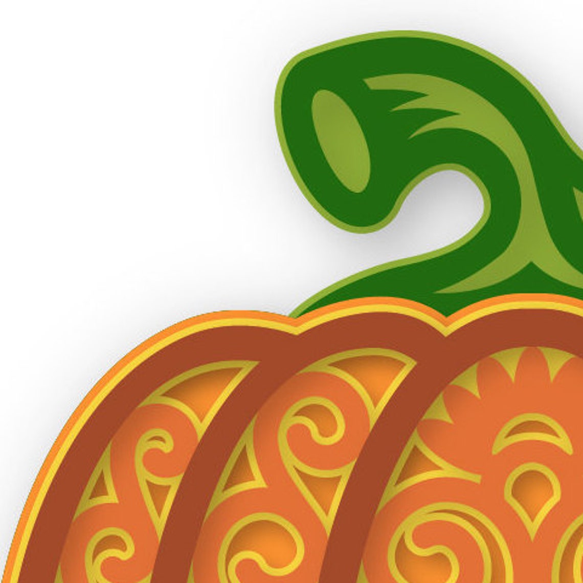 Download 3d Layered Pumpkin SVG Multi Layer Halloween Pumpkin DFX ...