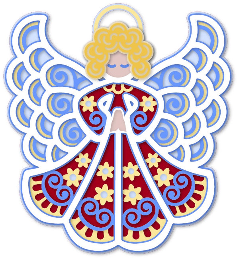 Mandala Angel Svg - 97+ SVG Cut File