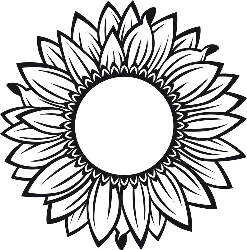 Free Free 84 Split Sunflower Svg Free SVG PNG EPS DXF File