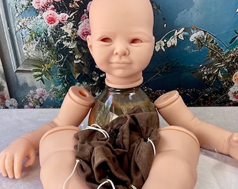 Authentic Celeste Reborn Doll Kit by Adrie Stoete, body, COA