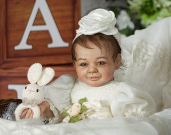 Reborn Baby Girl Ava Joy, Realistic Newborn Doll with Box Opening