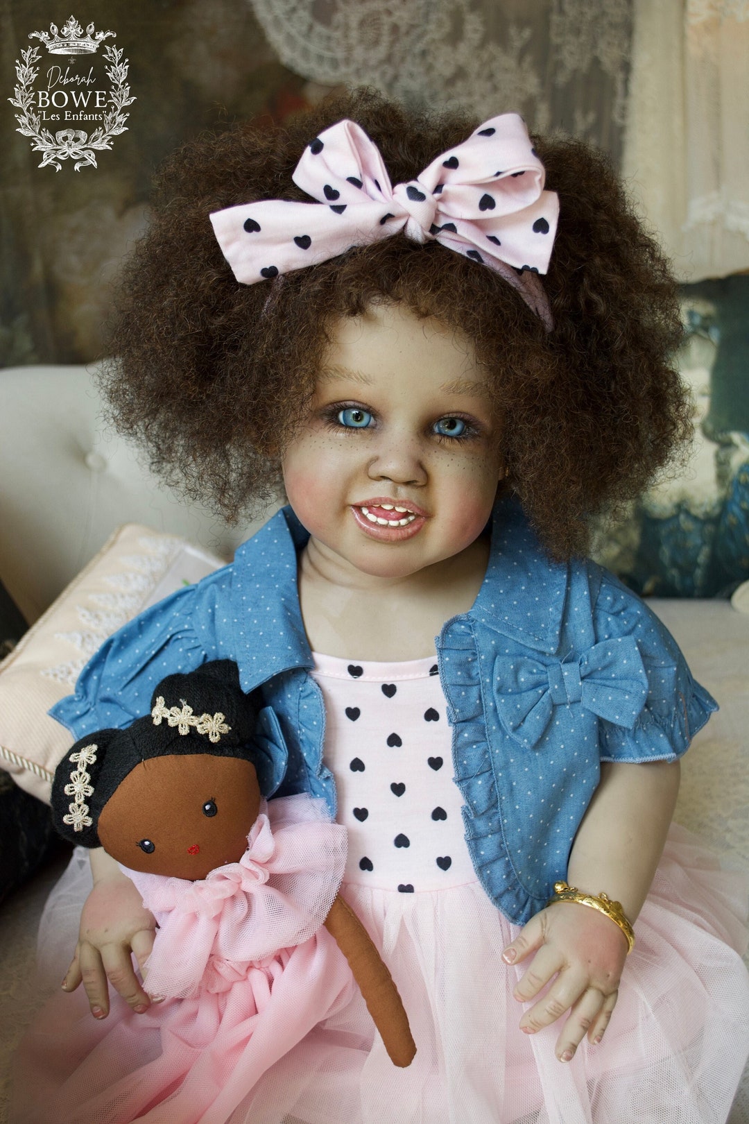 Biracial Reborn Toddler Mia Sigrid Bock OOAK Limited Edition - Etsy