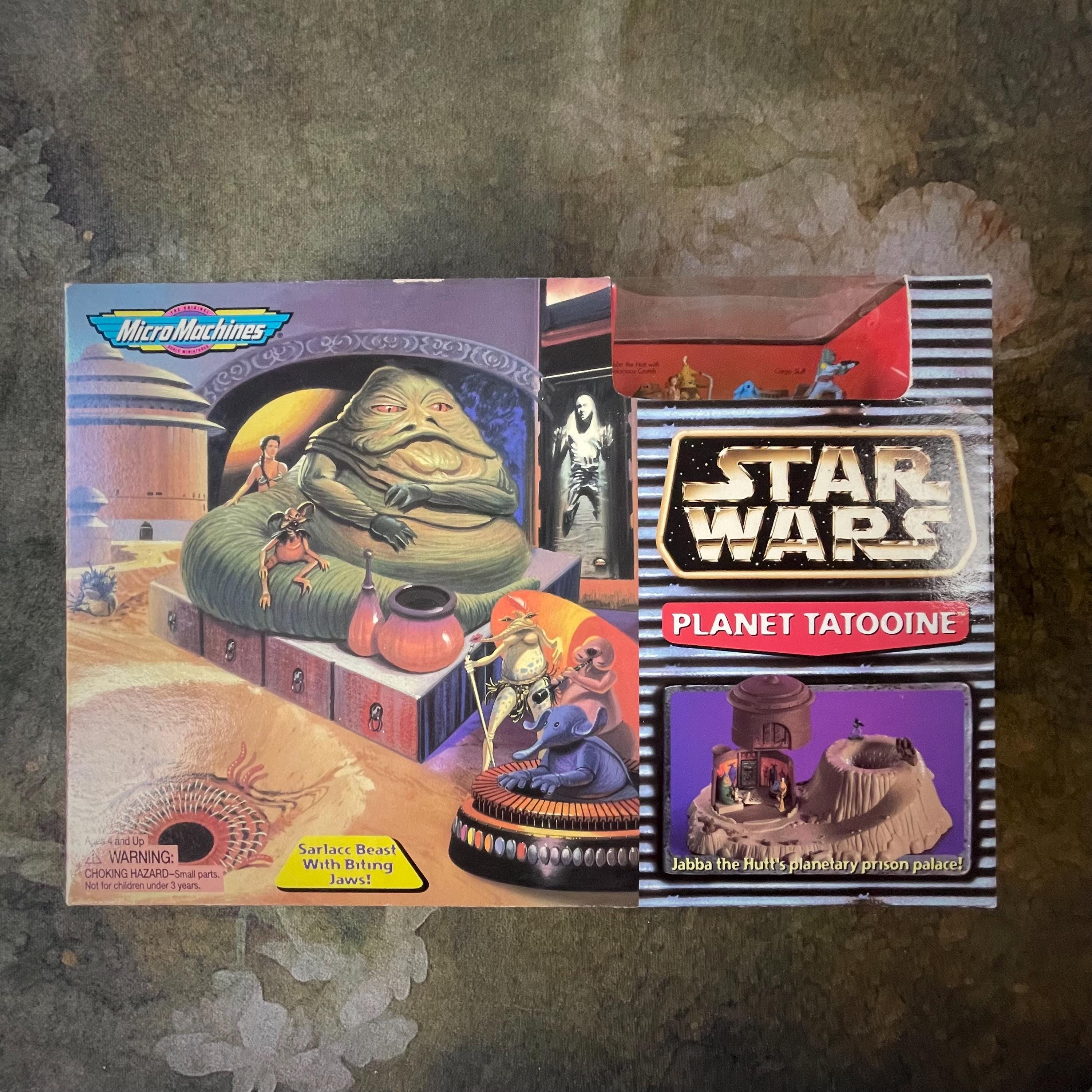 Vintage 1996 Star Wars Planet Tatooine Micro Machines Playset 
