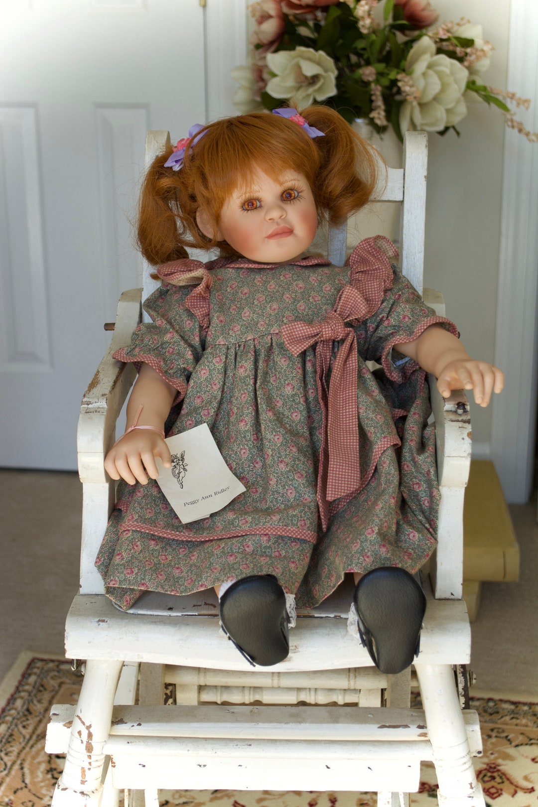 Artist Doll Lifelike Art Doll Annie by Peggy Ann Ridley Limited Edition ...