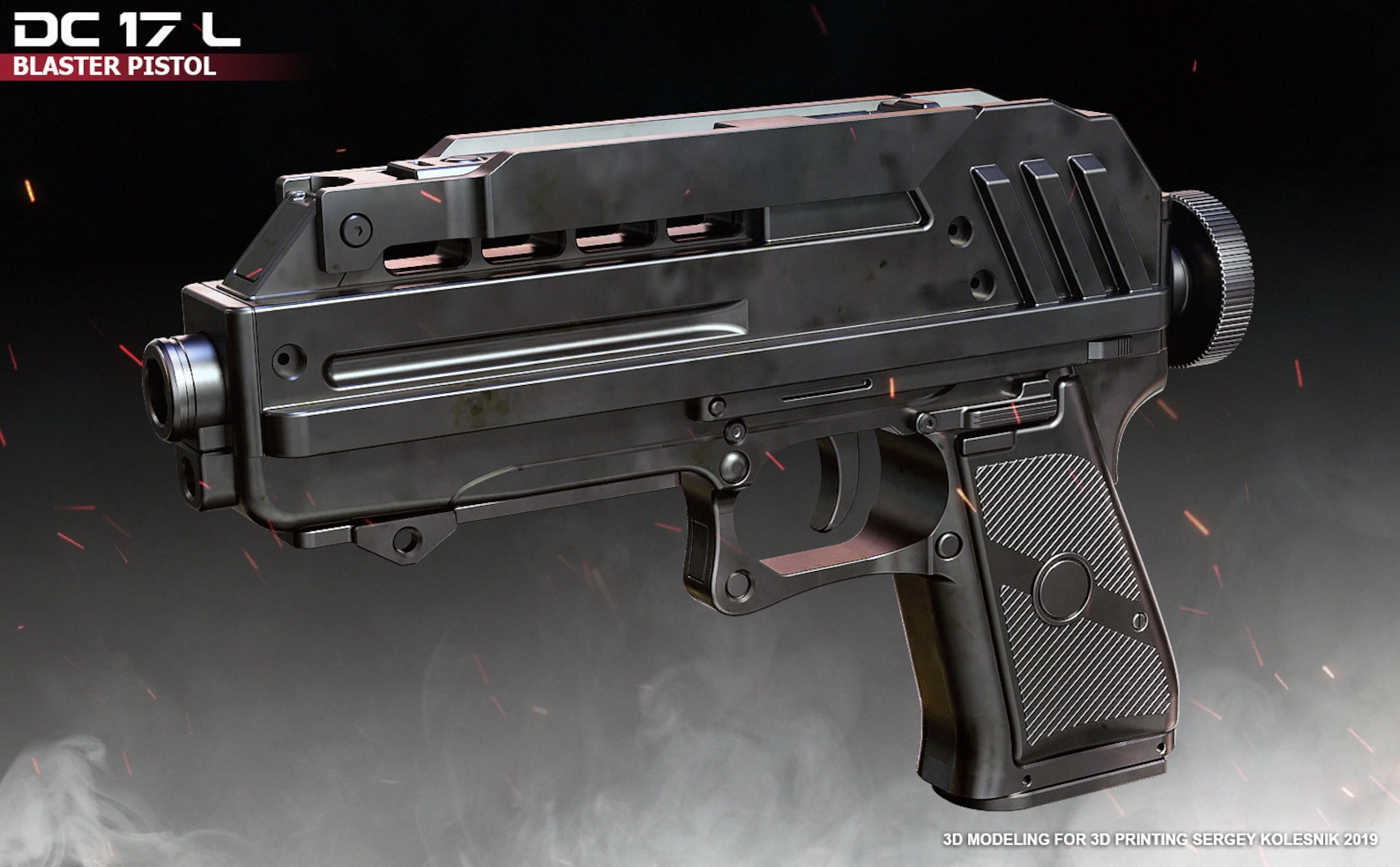 L17 star. Blaster pistol dc17. Dc-17s. Ssr speed star mk-ii ваз. L17 star.