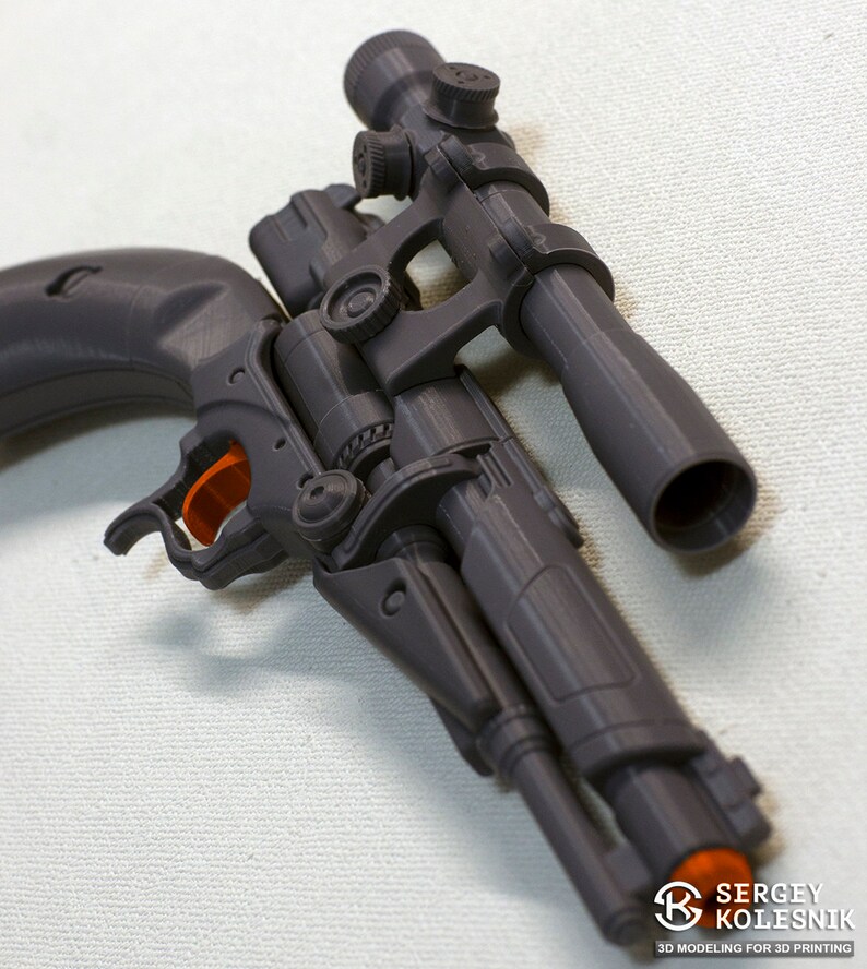 Westar-88 blaster 3d printed kit