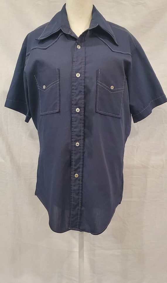 1960s British Imperial Navy Short Sleeved Cotton /