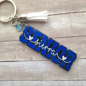 Personalized Senior Keychain • Senior Keychain • Senior Gift • Senior Bag Tag • Class of 2023 • Class of 2024