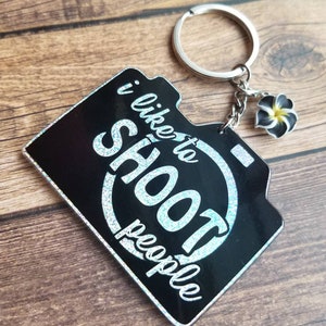 Camera Keychain / Photographer Keychain / Photographer Gift