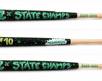 Custom 18” Mini Baseball Bat | Personalized Hand-Painted Team Bat | Player Name & Number | Baseball Keepsake Gift
