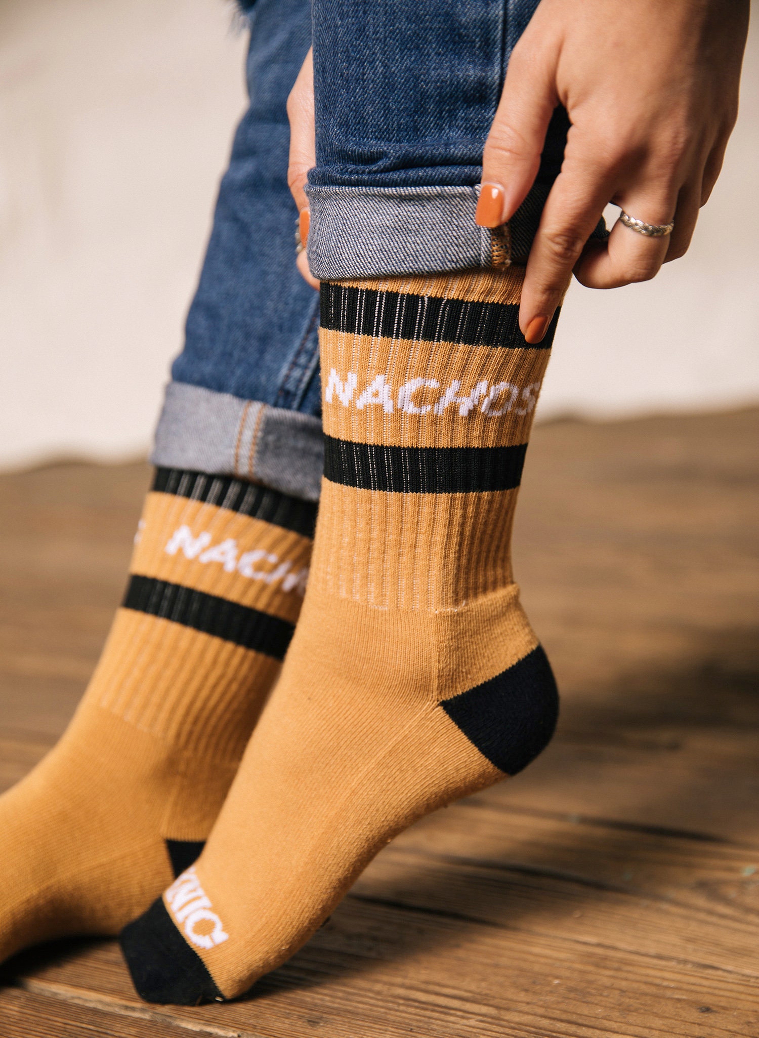 Nachos Striped Crew Socks, Unisex Nacho Socks, Funny Socks, Cool Socks, Mens Socks, Fun Socks Women, Crazy Socks, Funky Socks, Foodie Gifts