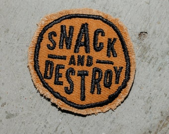 Snack and Destroy Patch