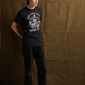 J'espère qu'ils serviront des tacos en enfer | Chemise taco drôle | -shirt tacos | Cadeaux pour lui | Cinco de Mayo | Hipster | Cuisine mexicaine image 5