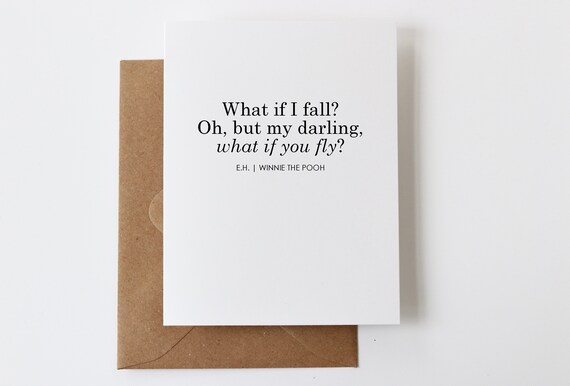 What If I Fall Oh My Darling What If You Fly Card What If I Etsy What If I Fall Oh My Darling What If You Fly Card What If I Etsy