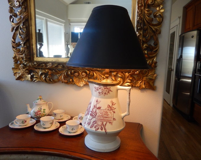 VINTAGE COFFEE POT Lamp Etsy