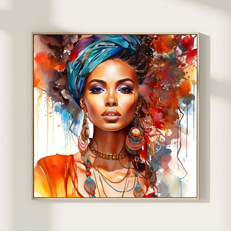 impression-de-peinture-de-femme-noire-affiche-d-art-originale