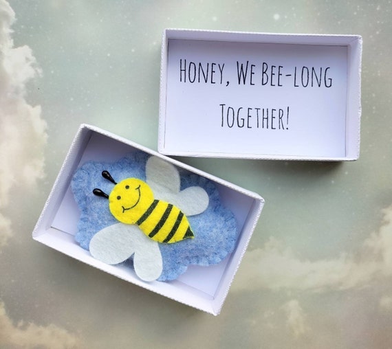 Cute Bee Gift, We Bee-long Together, Wife Anniversary, Romantic Keepsake  Gifts, Bumble Bee Ornament, Valentine's Boyfriend, 