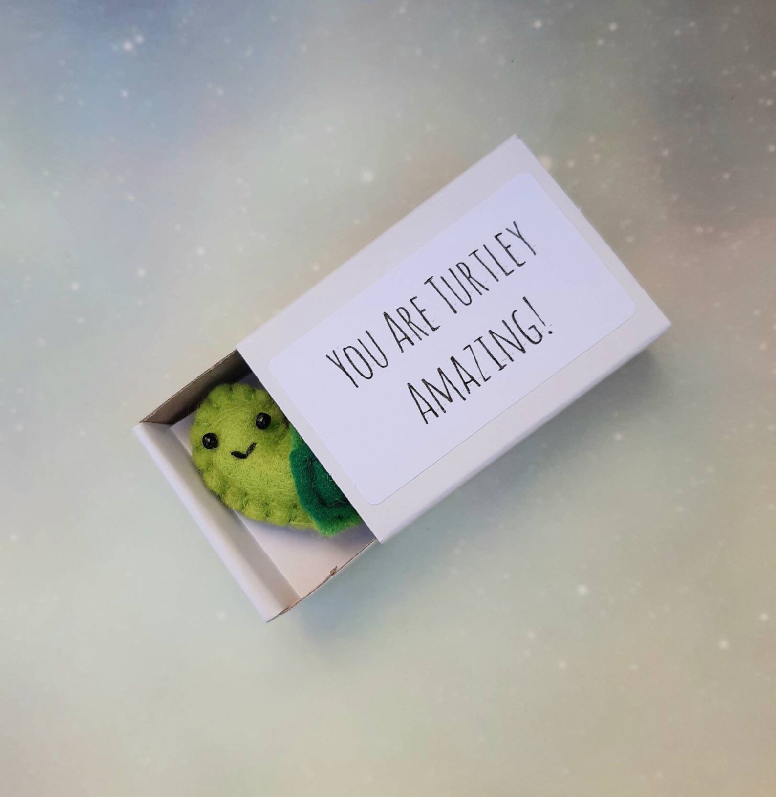 Cute Turtle Gifts You Are Turtley Amazing Matchbox Keepsake Etsy