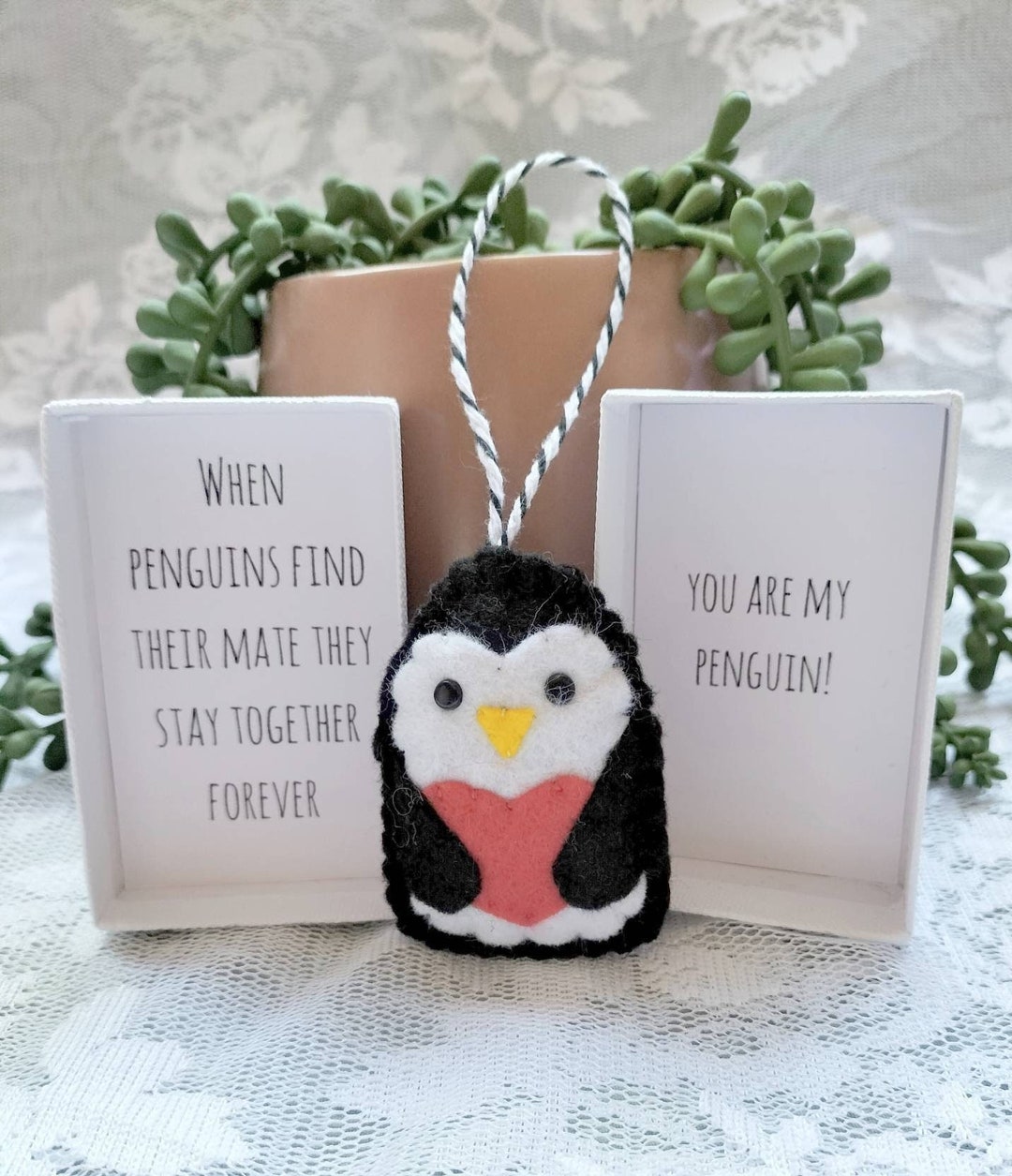 Penguin Gift Mate for Life, Gifts for Husband, Wife, You're My Penguin