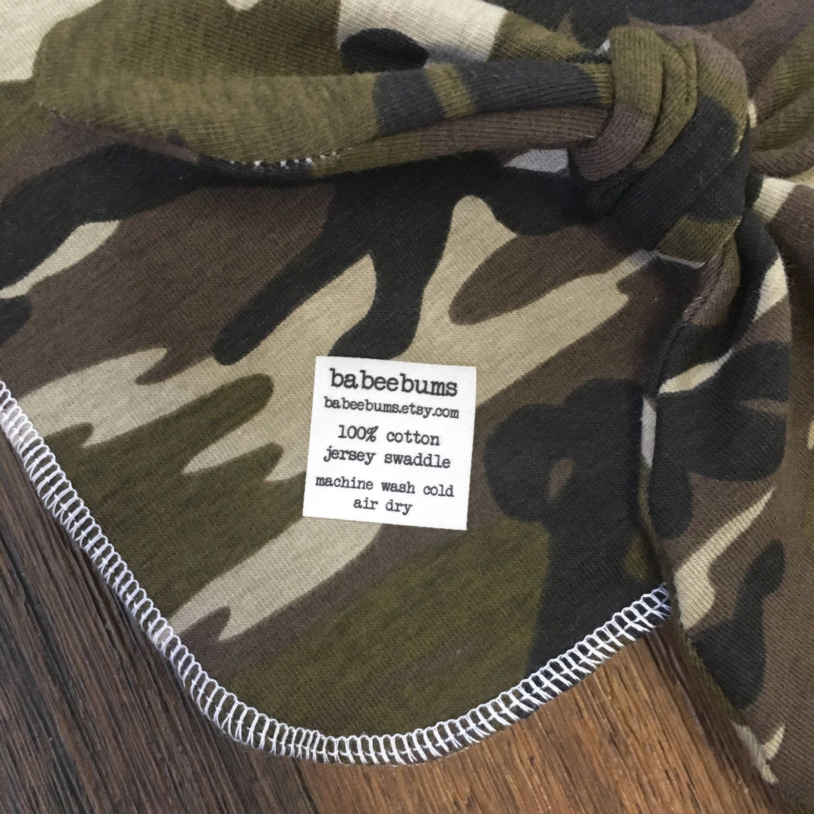 Classic Camo Swaddle Hat Set Camouflage Swaddle True Etsy