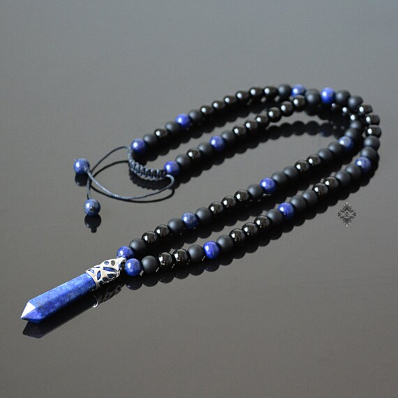 lapis lazuli collier homme lapis lazuli collier homme
