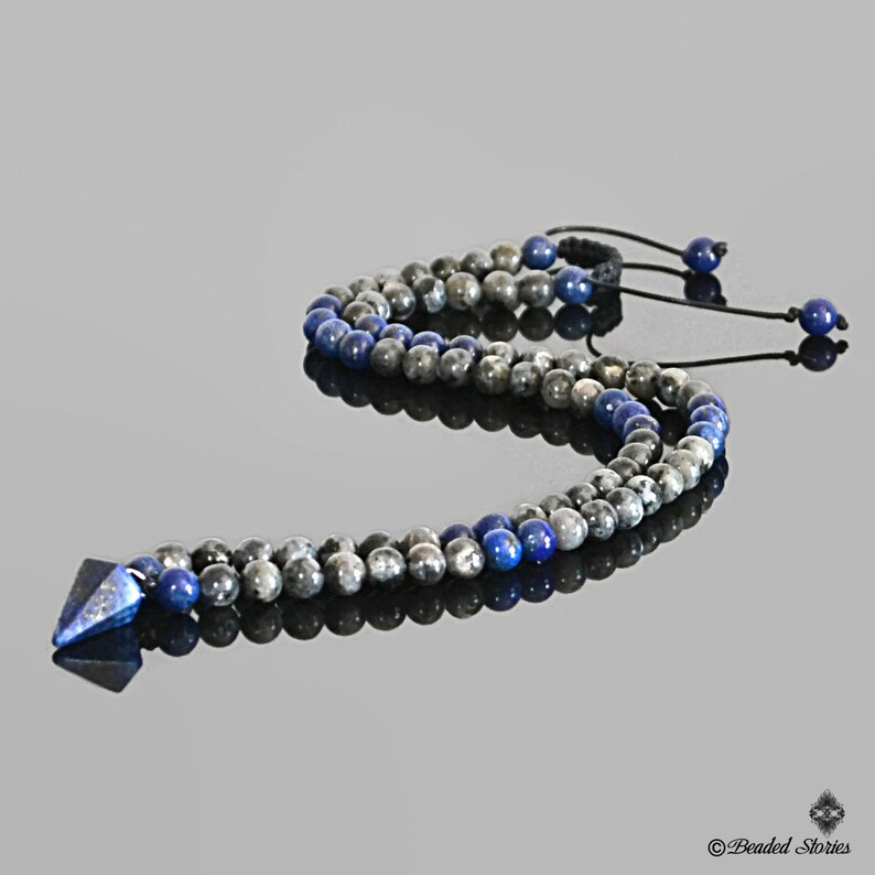 Men's Necklace Lapis Jewelry Lapis Lazuli Necklace for Men Etsy Israel