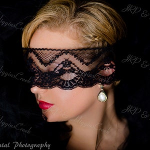 Lingerie Blindfold Mask Lace Blindfold Sexy Lace mask Masquerade Mask Black Blindfold Mask