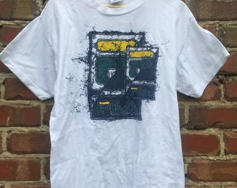 RARE! Vintage FILA Sportswear Graphic T-Shirt