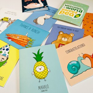 10 greeting card surprise pack