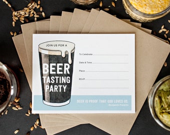 Printable Beer Tasting Score Cards - Etsy