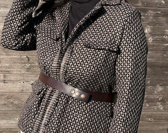 Sewing pattern for women&#39;s jacket Cannelle, fitted jacket, French fashion, easy-to-sew jacket pattern, women&#39;s jacket tutorial A4 FRENCH VERSION