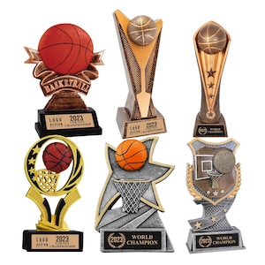 Custom Basketball Trophy: Personalized Sports Award