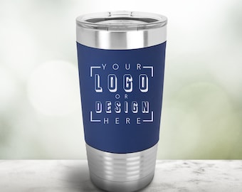 Personalized 20 oz Travel Mug: Laser Engraved Stainless Steel Tumbler