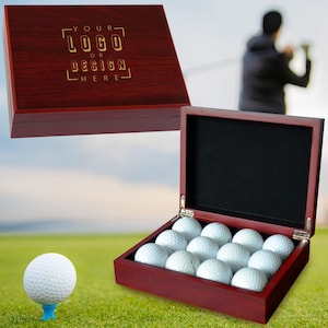 Personalized Golf Ball Box