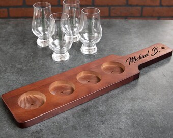 beer flight paddle etsy