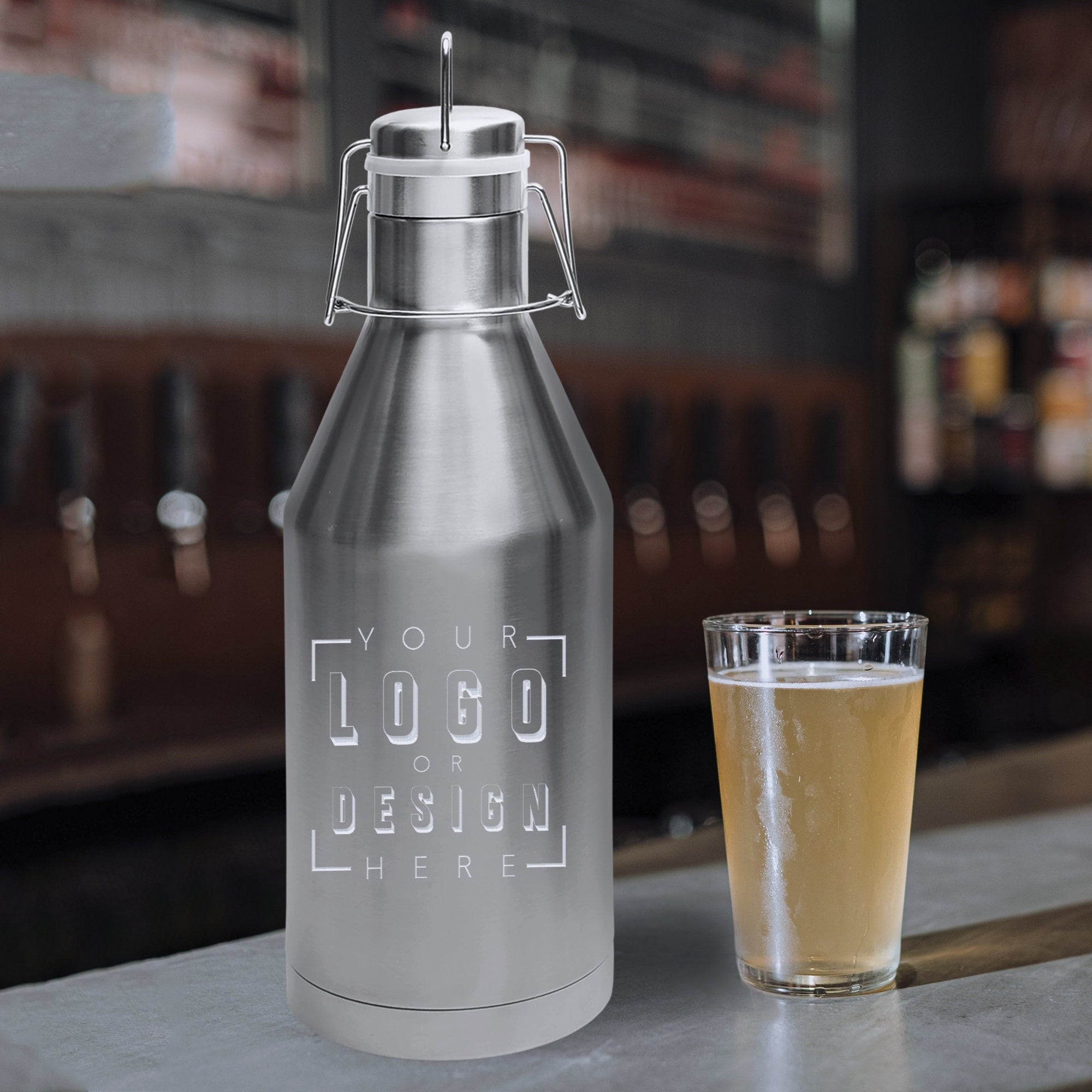 Personalized Triple Insulated Beer Growler