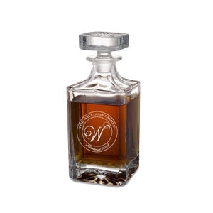 Personalized Whiskey Decanter – WillRound Design