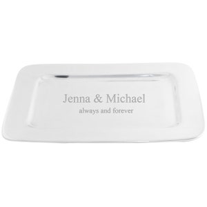 Personalized Milan Medium Serving Tray