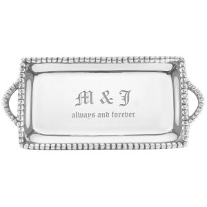 Personalized Pearl Serving Tray