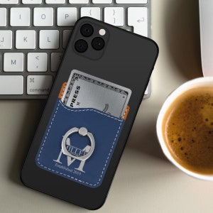Monedero personalizado Miller Design Leatherette Phone con soporte de anillo
