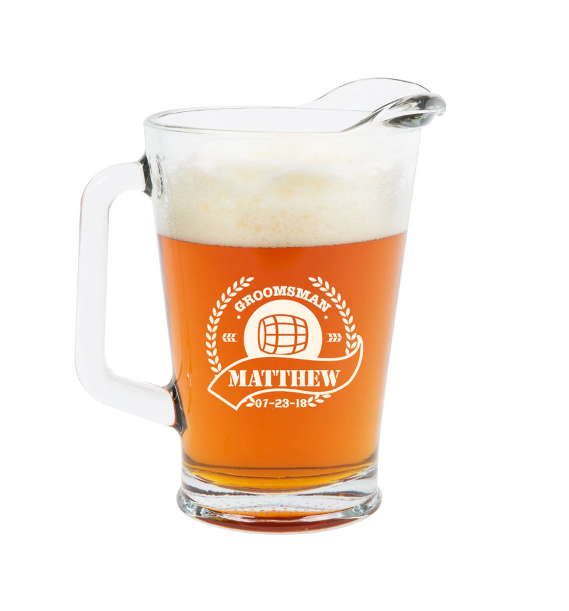 Personalized Beer Glass Custom Beer Mug Pint Glass Pilsner Etsy