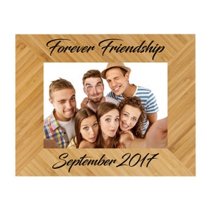 Personalized Bamboo Picture Frame